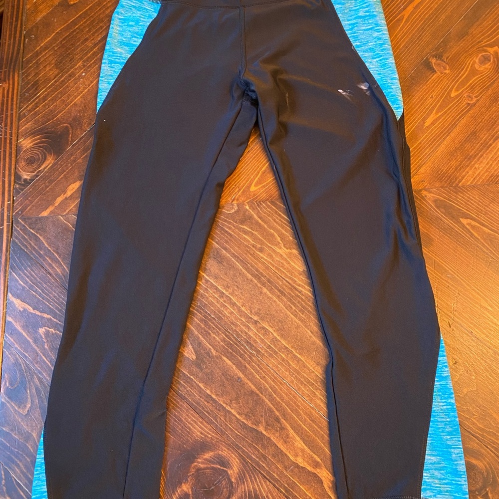 NYL Activewear Leggings in Teal Heather and Black